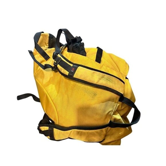 Abercrombie Fannypack Hiking Waist Backpack Bag Yellow - Picture 5 of 5